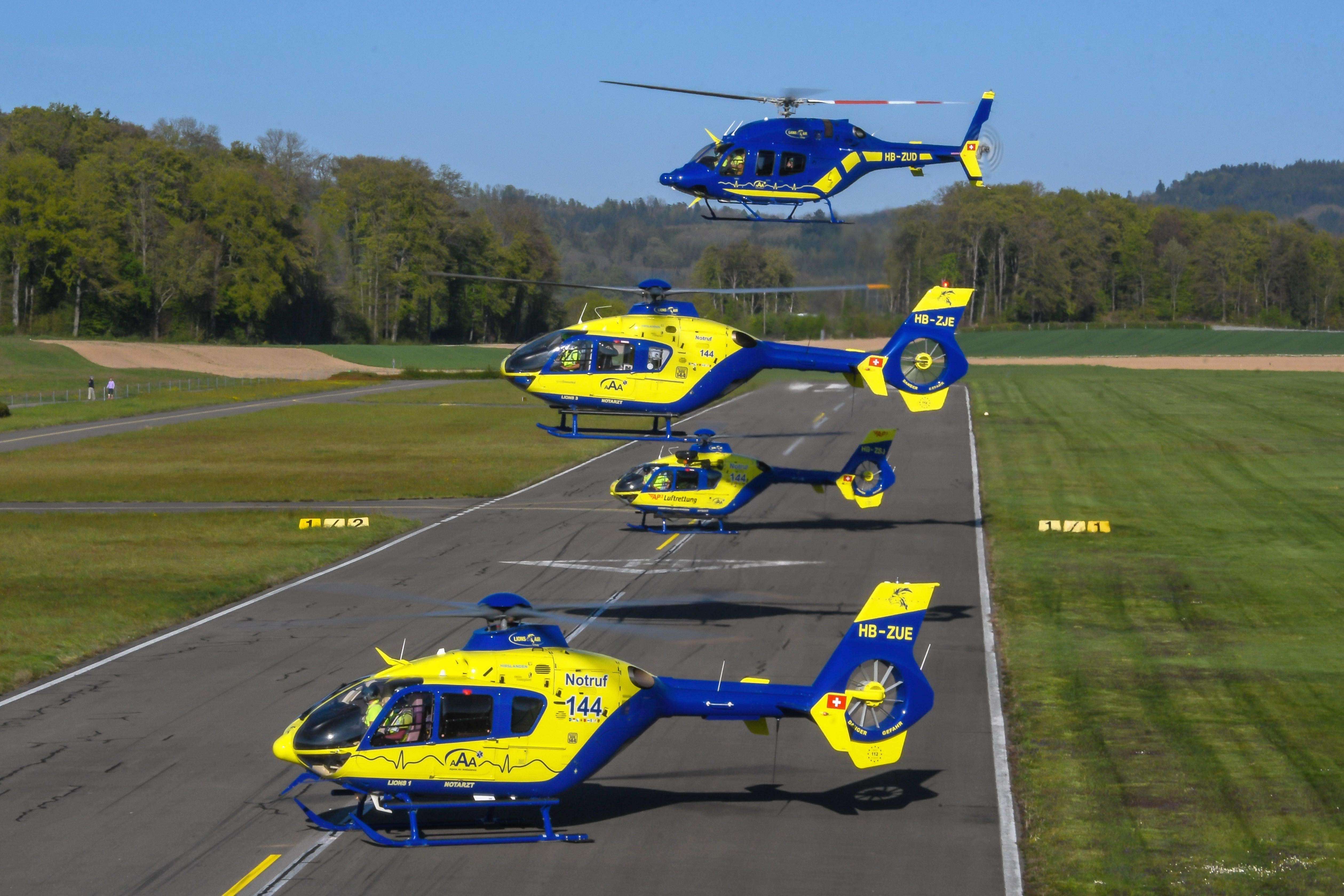 AAA Alpine Air Ambulance AG «Zämehäbe» Zusammen sind die