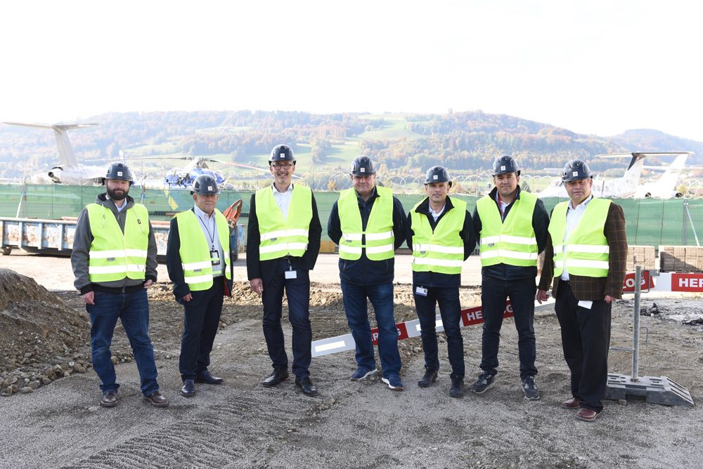 Die Lions Air Group bekräftigt ihr Engagement am Flughafen Bern und baut einen neuen Hangar für die Wartung von Helikoptern und Flugzeugen und die Stationierung der Flotte für Organtransporte.